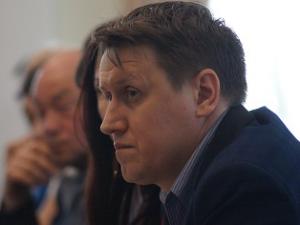 На фото - Алексей Калямин